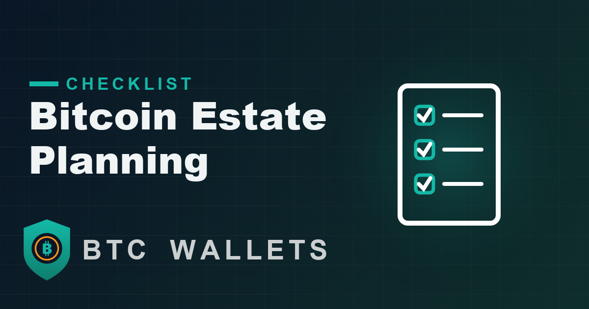 Estate planning checklist