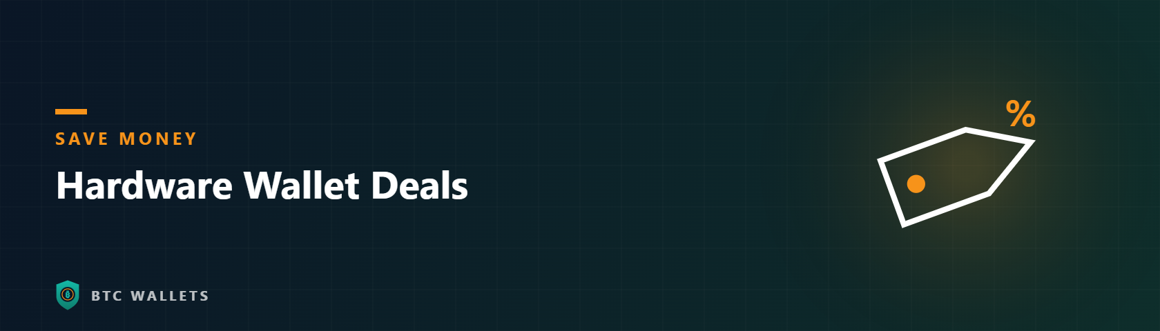Hardware wallet deals banner