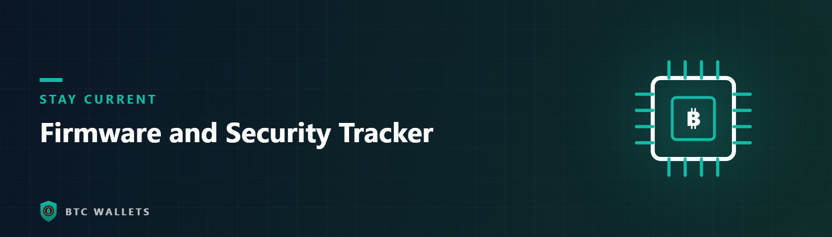 Firmware tracker banner
