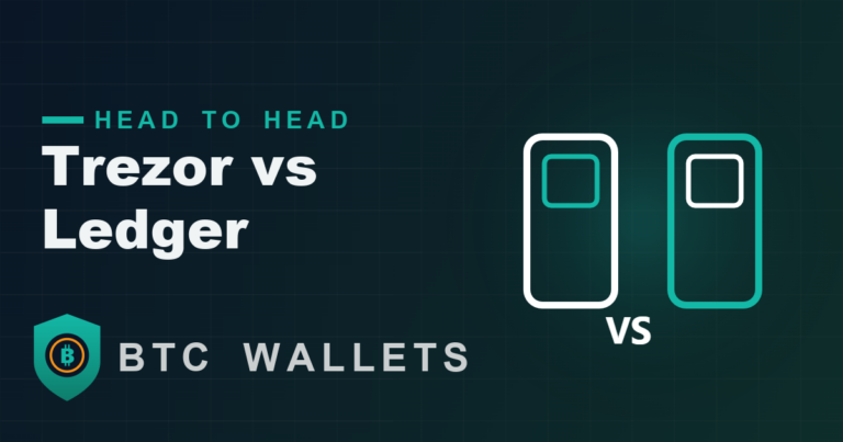 Trezor and Ledger hardware wallets compared